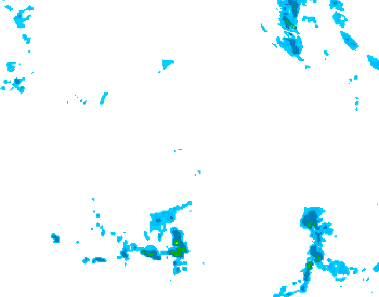 GDPS precipitation 078 hour forecast chart for Canada based on 2026/04/24 0000Z data