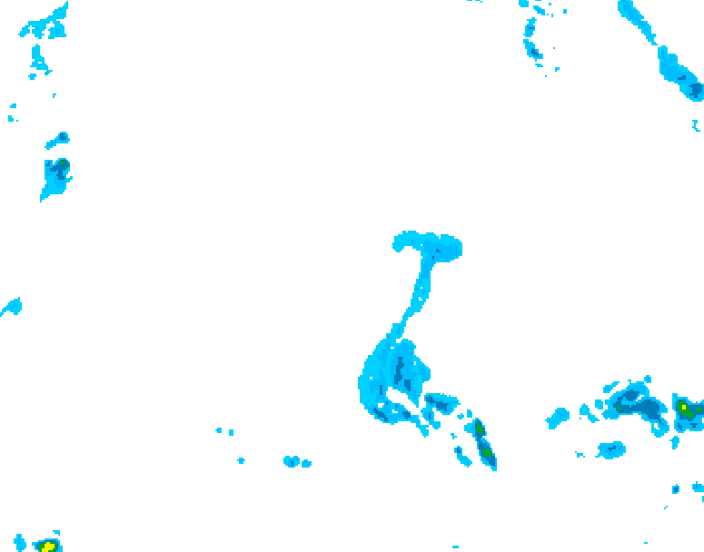 GDPS precipitation 114 hour forecast chart for Canada based on 2026/04/24 0000Z data