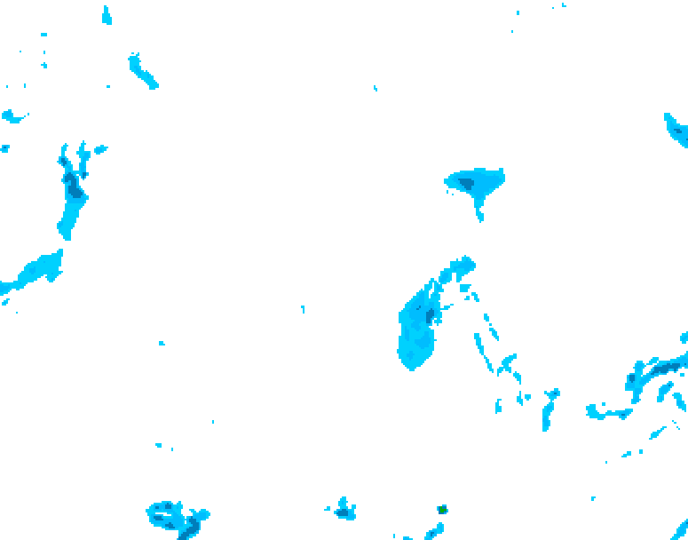 GDPS precipitation 138 hour forecast chart for Canada based on 2026/04/24 0000Z data