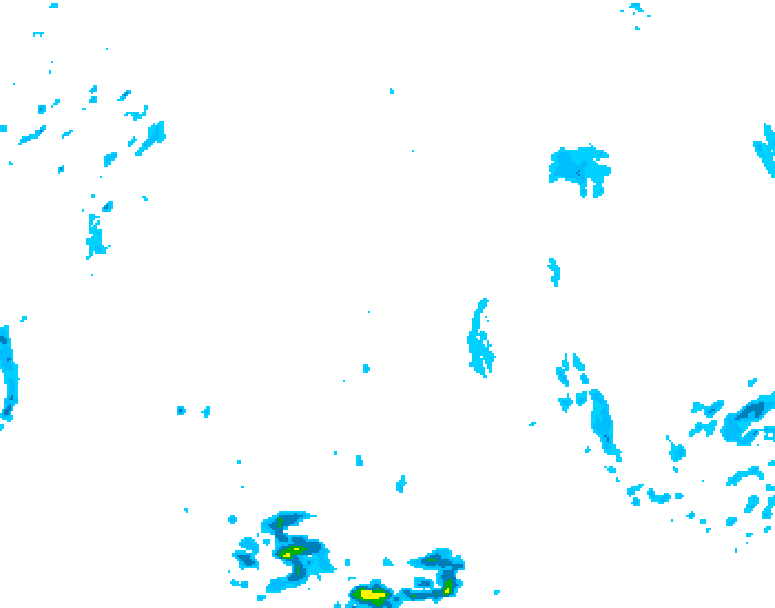 GDPS precipitation 150 hour forecast chart for Canada based on 2026/04/24 0000Z data