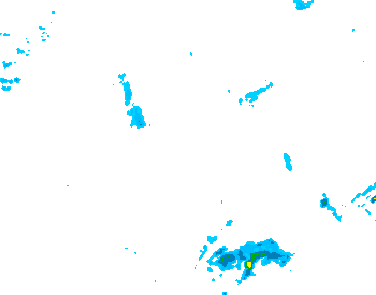 GDPS precipitation 180 hour forecast chart for Canada based on 2026/04/24 0000Z data