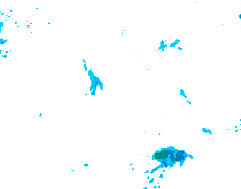 GDPS precipitation 186 hour forecast chart for Canada based on 2026/04/24 0000Z data