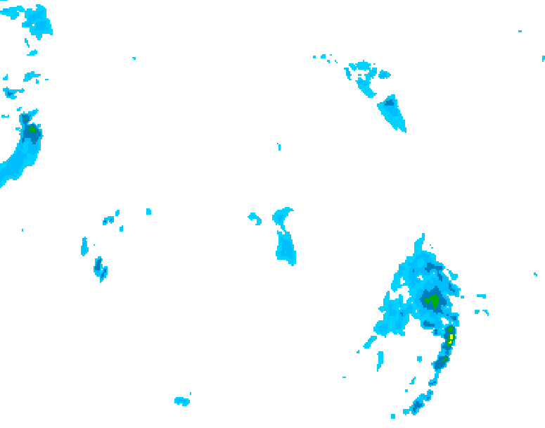 GDPS precipitation 204 hour forecast chart for Canada based on 2026/04/24 0000Z data