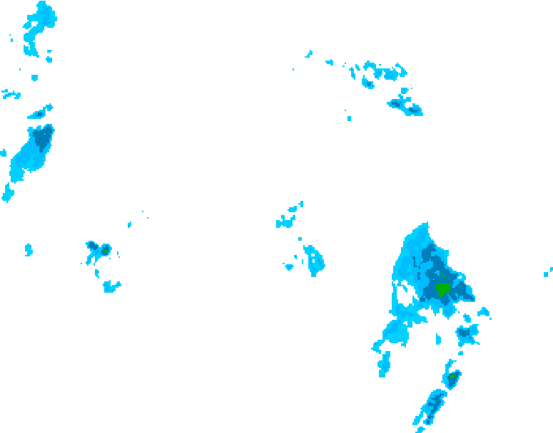 GDPS precipitation 210 hour forecast chart for Canada based on 2026/04/24 0000Z data