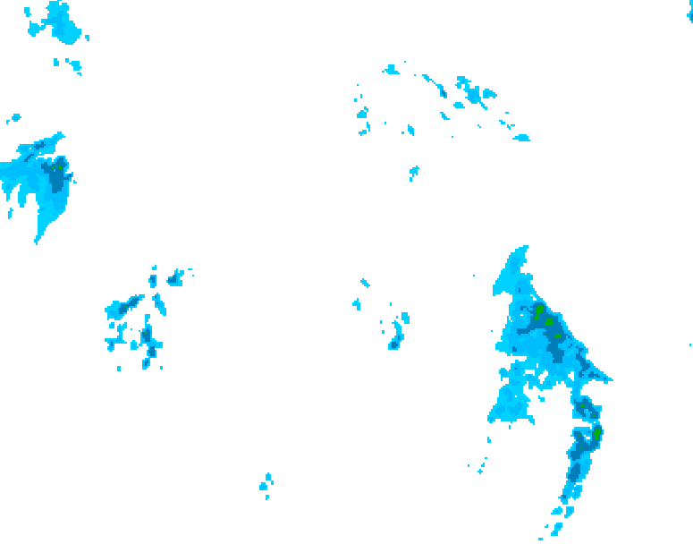 GDPS precipitation 216 hour forecast chart for Canada based on 2026/04/24 0000Z data