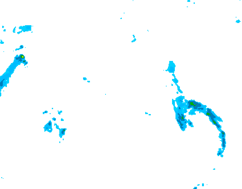 GDPS precipitation 234 hour forecast chart for Canada based on 2026/04/24 0000Z data