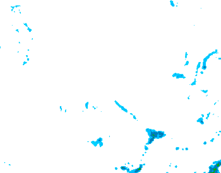 GDPS precipitation 024 hour forecast chart for Canada based on 2026/04/24 1200Z data