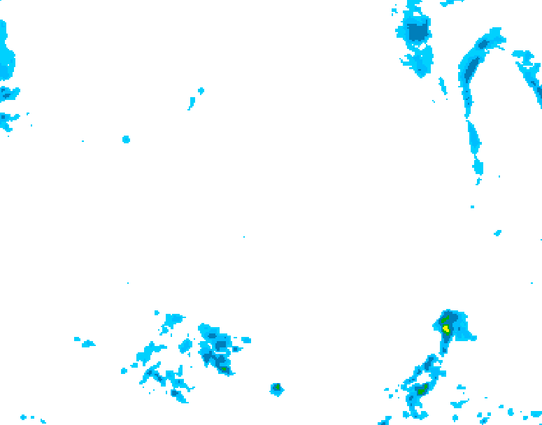 GDPS precipitation 054 hour forecast chart for Canada based on 2026/04/24 1200Z data