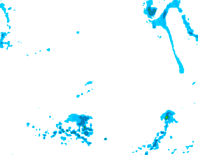 GDPS precipitation 060 hour forecast chart for Canada based on 2026/04/24 1200Z data