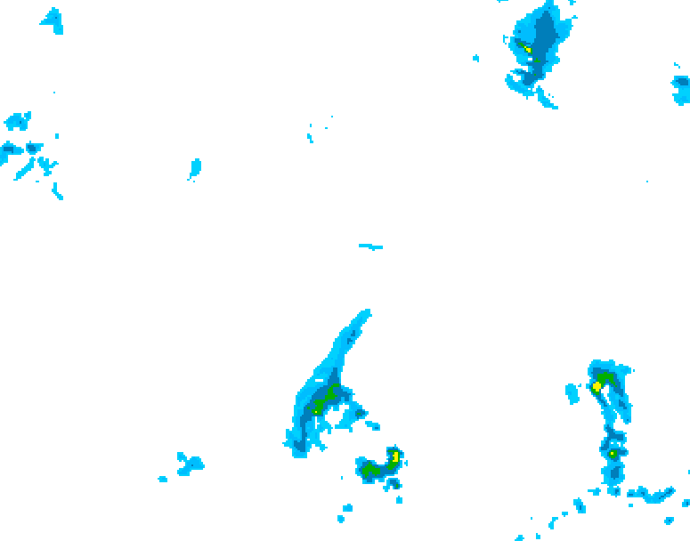 GDPS precipitation 078 hour forecast chart for Canada based on 2026/04/24 1200Z data