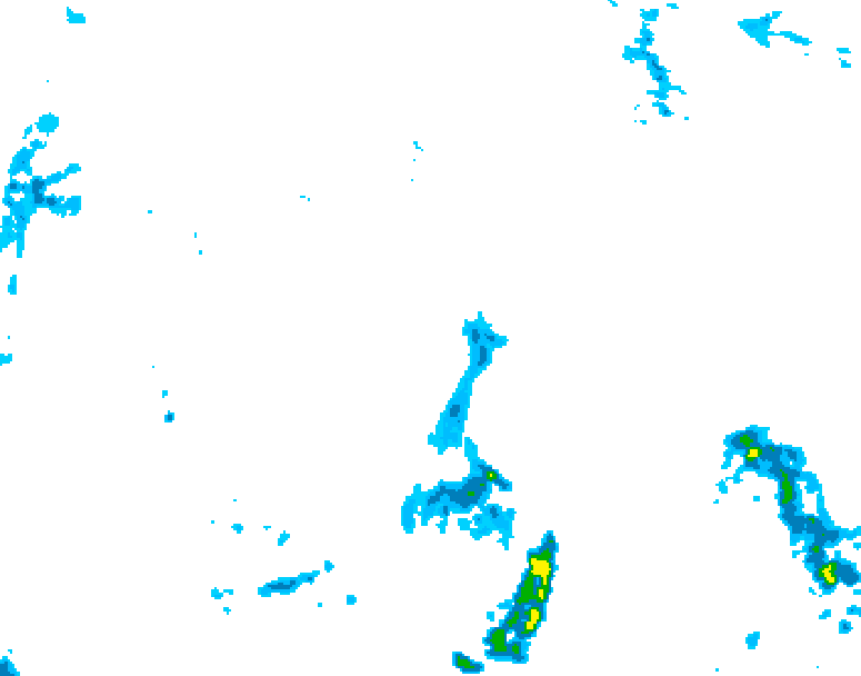 GDPS precipitation 090 hour forecast chart for Canada based on 2026/04/24 1200Z data