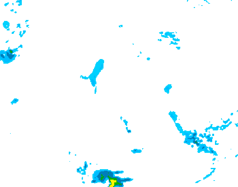 GDPS precipitation 162 hour forecast chart for Canada based on 2026/04/24 1200Z data