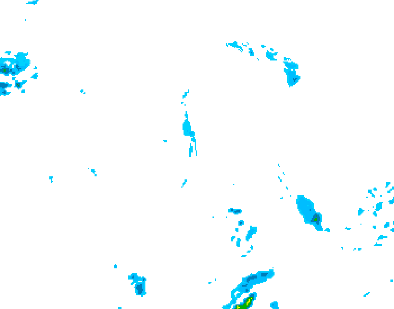 GDPS precipitation 180 hour forecast chart for Canada based on 2026/04/24 1200Z data