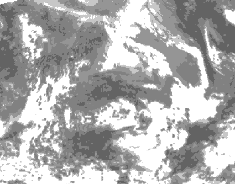 GDPS total cloud 060 hour forecast chart for Canada based on 2026/04/24 1200Z data