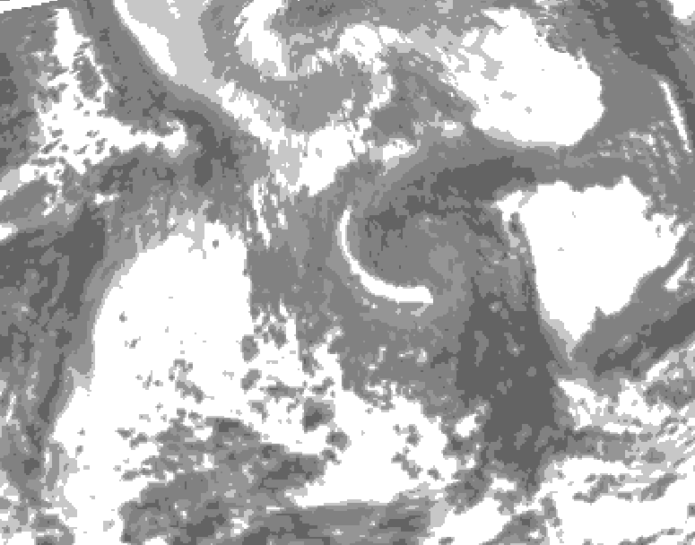 GDPS total cloud 138 hour forecast chart for Canada based on 2026/04/24 1200Z data