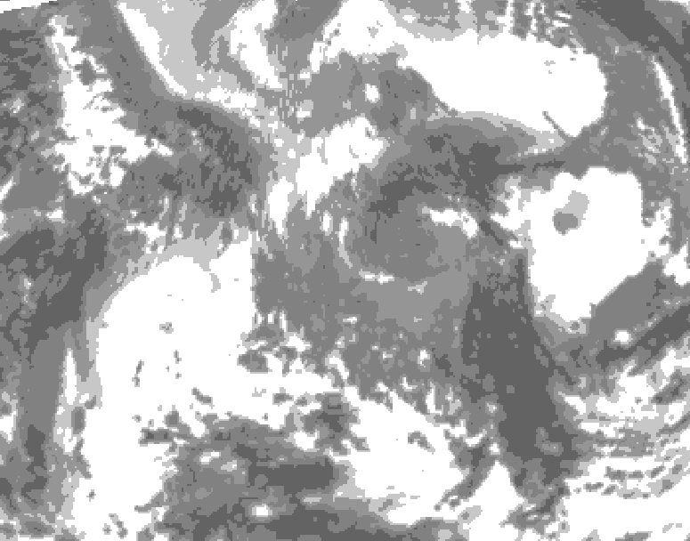 GDPS total cloud 144 hour forecast chart for Canada based on 2026/04/24 1200Z data