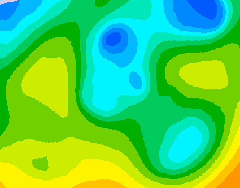GDPS 500 millibar geopotential height 228 hour forecast chart for Canada based on 2026/04/25 0000Z data