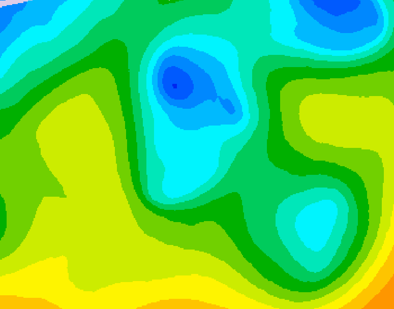 GDPS 500 millibar geopotential height 240 hour forecast chart for Canada based on 2026/04/25 0000Z data
