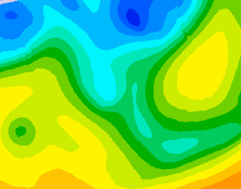 GDPS 500 millibar geopotential height 168 hour forecast chart for Canada based on 2026/04/25 1200Z data