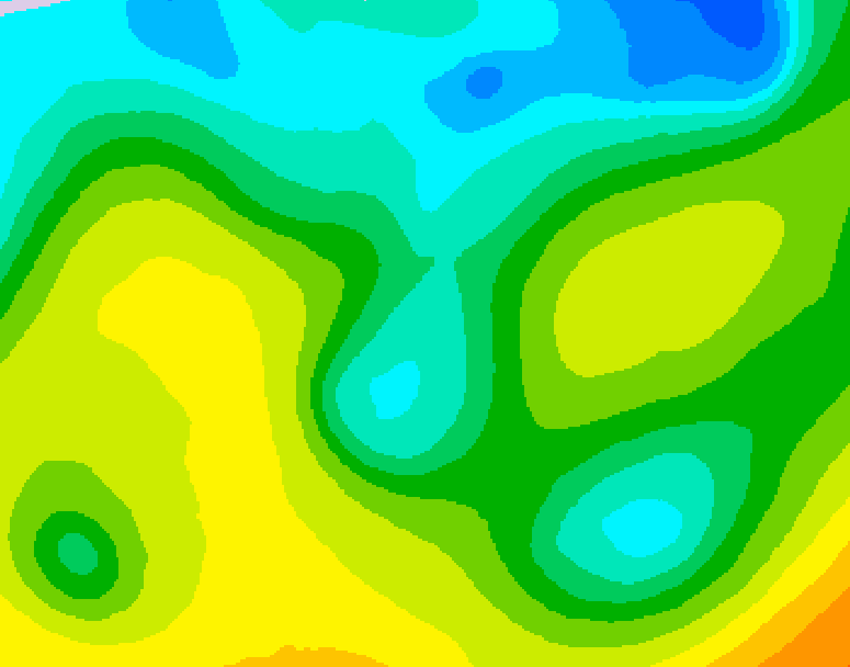 GDPS 500 millibar geopotential height 204 hour forecast chart for Canada based on 2026/04/25 1200Z data