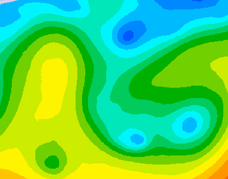 GDPS 500 millibar geopotential height 240 hour forecast chart for Canada based on 2026/04/25 1200Z data