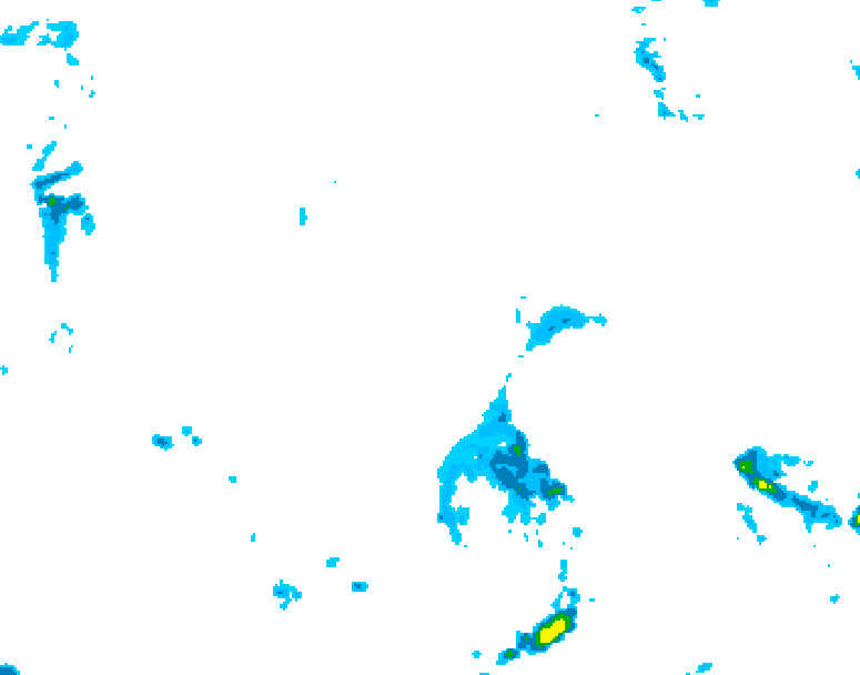 GDPS precipitation 084 hour forecast chart for Canada based on 2026/04/25 0000Z data