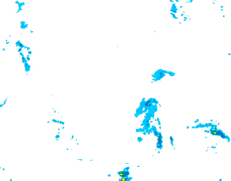 GDPS precipitation 096 hour forecast chart for Canada based on 2026/04/25 0000Z data