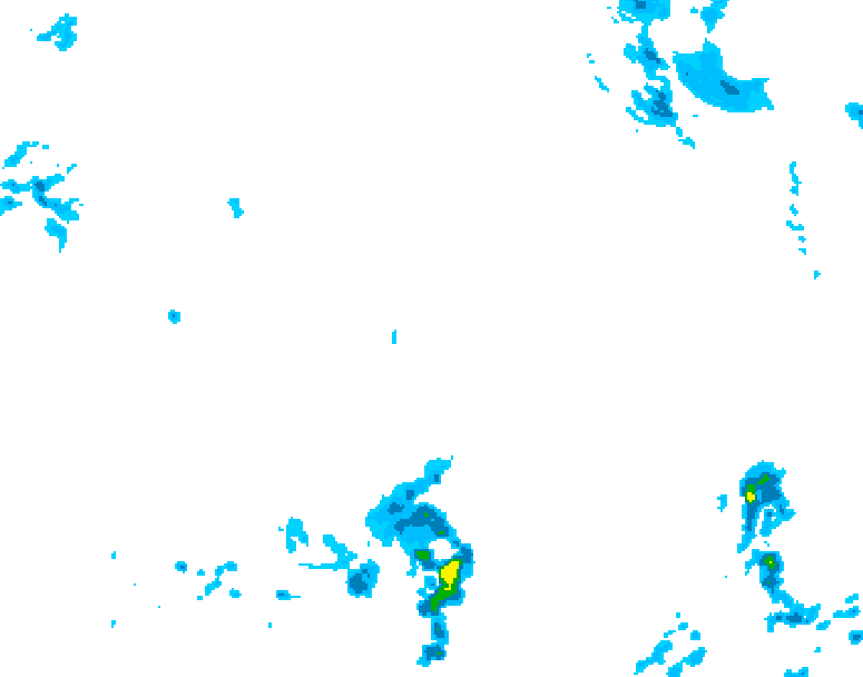 GDPS precipitation 048 hour forecast chart for Canada based on 2026/04/25 1200Z data