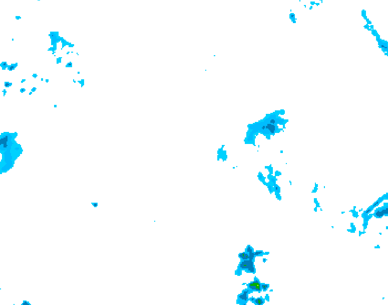 GDPS precipitation 096 hour forecast chart for Canada based on 2026/04/25 1200Z data