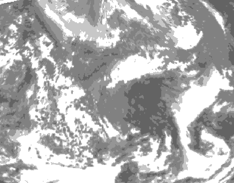 GDPS total cloud 084 hour forecast chart for Canada based on 2026/04/25 1200Z data