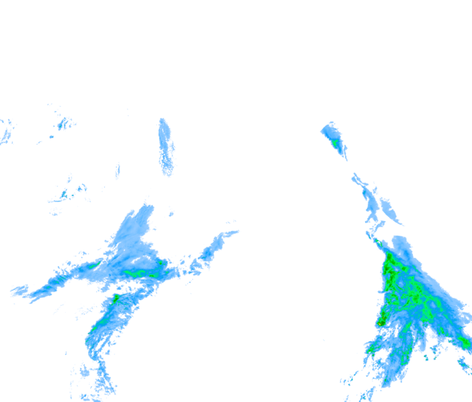 Weather radar data valid at 2026/04/25 13:00 UTC