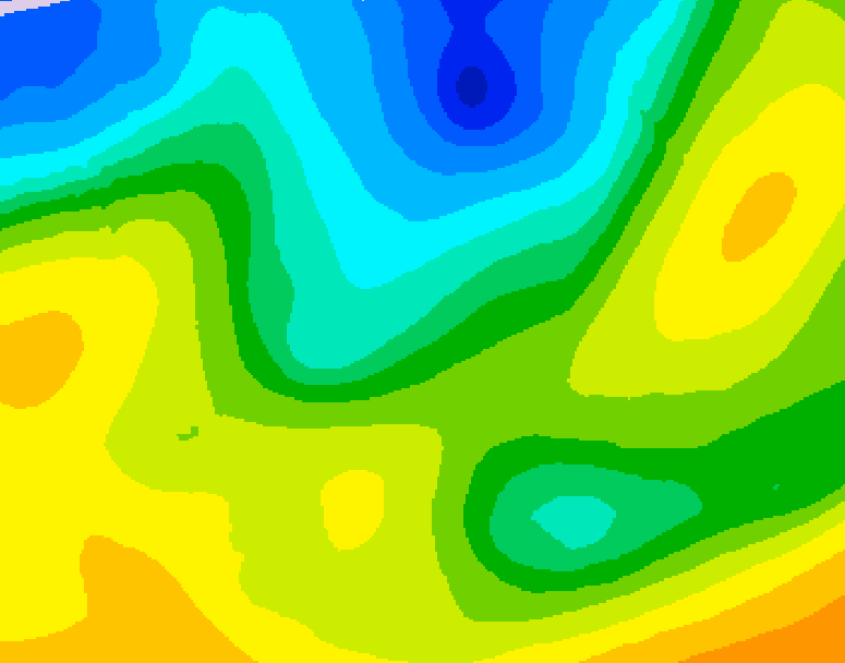 GDPS 500 millibar geopotential height 156 hour forecast chart for Canada based on 2026/04/26 0000Z data