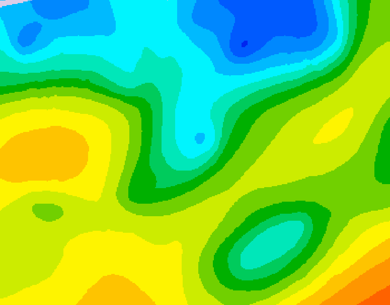 GDPS 500 millibar geopotential height 180 hour forecast chart for Canada based on 2026/04/26 0000Z data