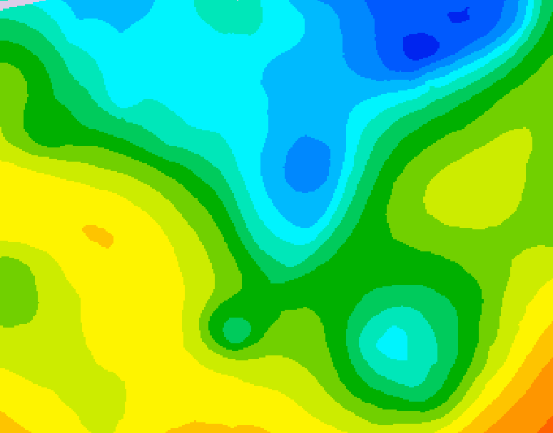 GDPS 500 millibar geopotential height 204 hour forecast chart for Canada based on 2026/04/26 0000Z data