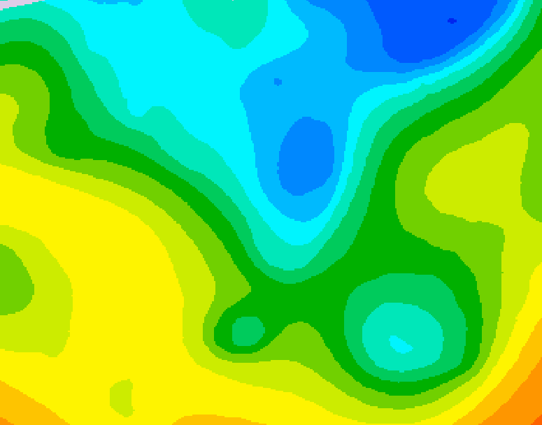 GDPS 500 millibar geopotential height 210 hour forecast chart for Canada based on 2026/04/26 0000Z data