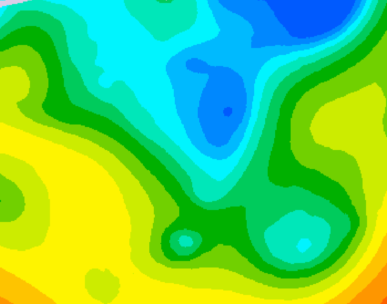 GDPS 500 millibar geopotential height 216 hour forecast chart for Canada based on 2026/04/26 0000Z data