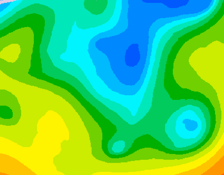GDPS 500 millibar geopotential height 228 hour forecast chart for Canada based on 2026/04/26 0000Z data