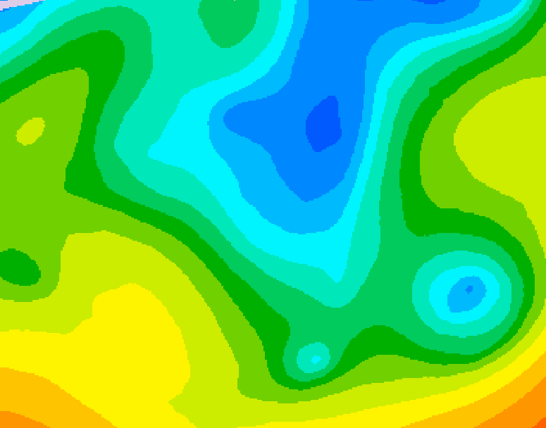 GDPS 500 millibar geopotential height 234 hour forecast chart for Canada based on 2026/04/26 0000Z data
