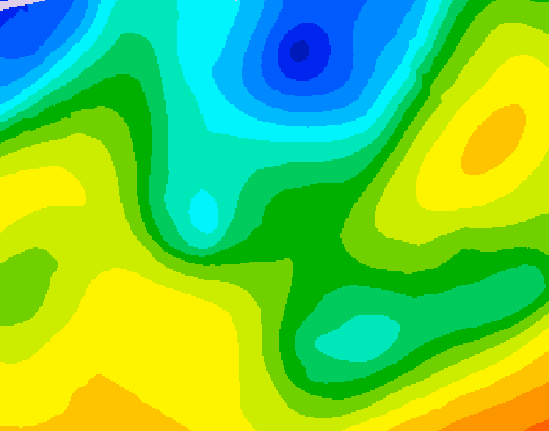 GDPS 500 millibar geopotential height 144 hour forecast chart for Canada based on 2026/04/26 1200Z data