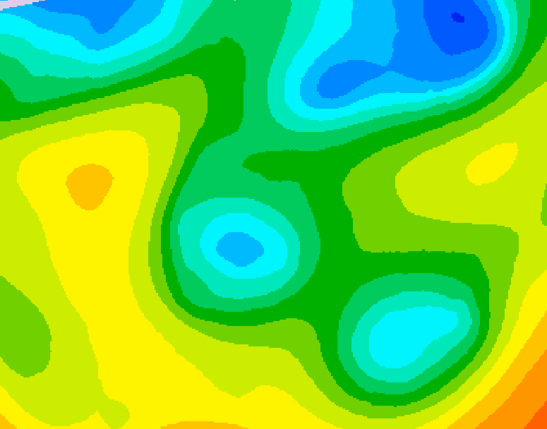GDPS 500 millibar geopotential height 180 hour forecast chart for Canada based on 2026/04/26 1200Z data