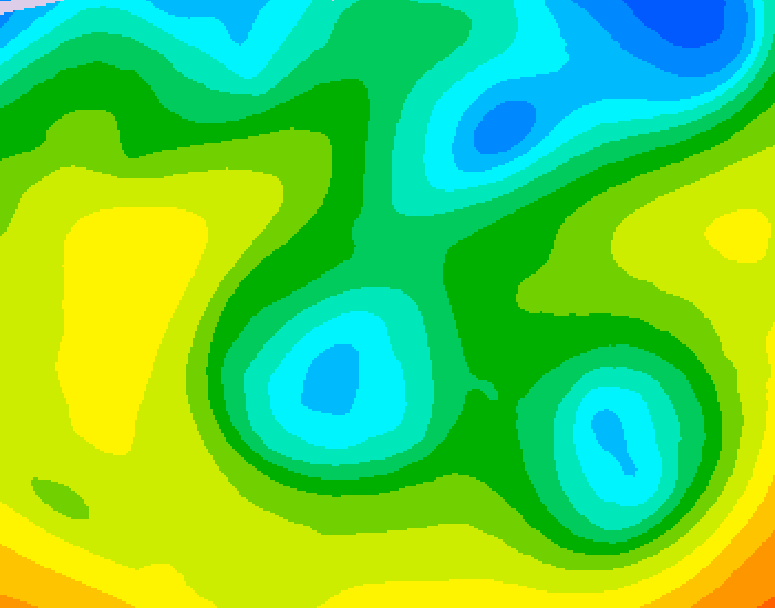 GDPS 500 millibar geopotential height 198 hour forecast chart for Canada based on 2026/04/26 1200Z data