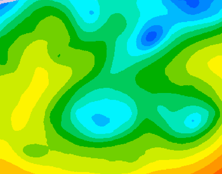 GDPS 500 millibar geopotential height 216 hour forecast chart for Canada based on 2026/04/26 1200Z data