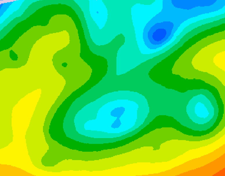 GDPS 500 millibar geopotential height 228 hour forecast chart for Canada based on 2026/04/26 1200Z data