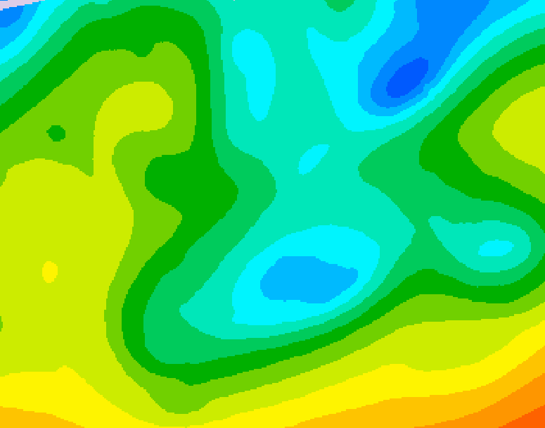 GDPS 500 millibar geopotential height 240 hour forecast chart for Canada based on 2026/04/26 1200Z data