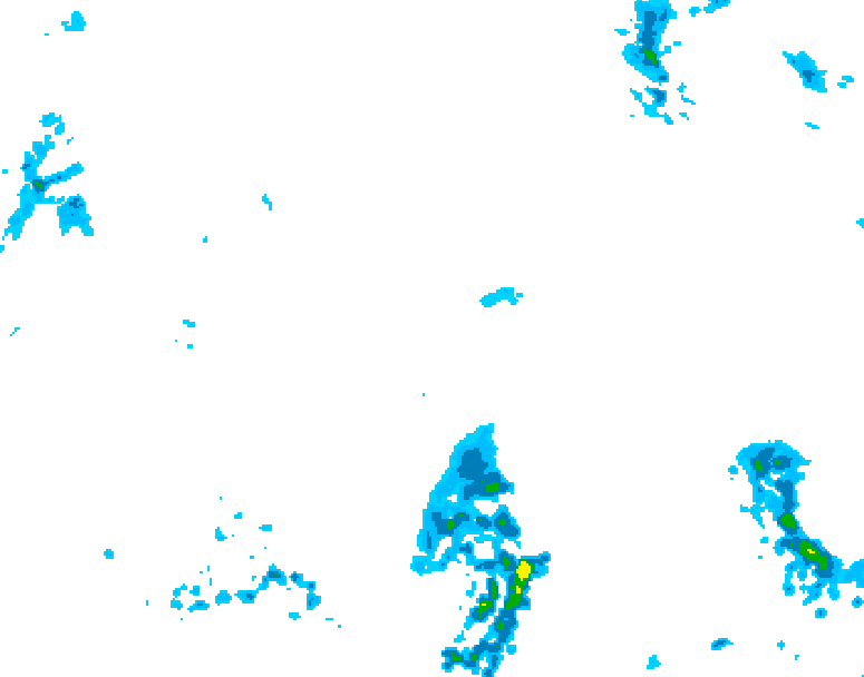 GDPS precipitation 048 hour forecast chart for Canada based on 2026/04/26 0000Z data
