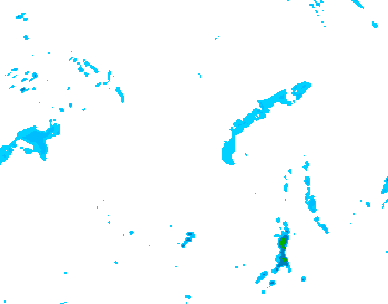 GDPS precipitation 096 hour forecast chart for Canada based on 2026/04/26 0000Z data