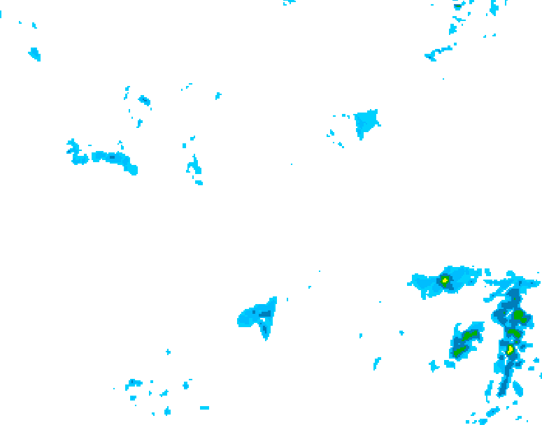 GDPS precipitation 210 hour forecast chart for Canada based on 2026/04/26 0000Z data