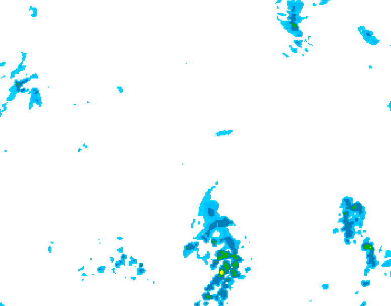 GDPS precipitation 036 hour forecast chart for Canada based on 2026/04/26 1200Z data