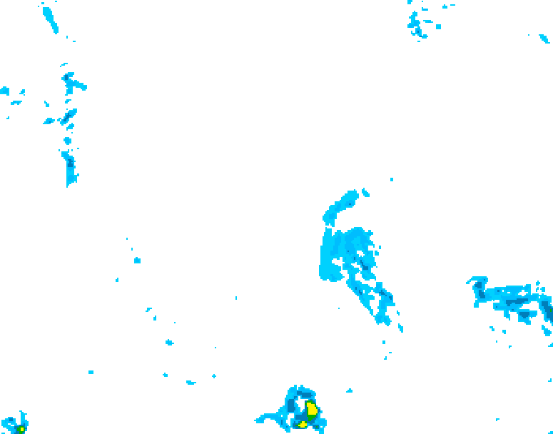 GDPS precipitation 060 hour forecast chart for Canada based on 2026/04/26 1200Z data