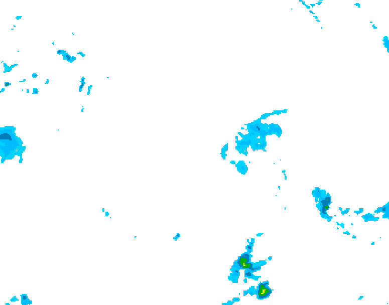 GDPS precipitation 072 hour forecast chart for Canada based on 2026/04/26 1200Z data